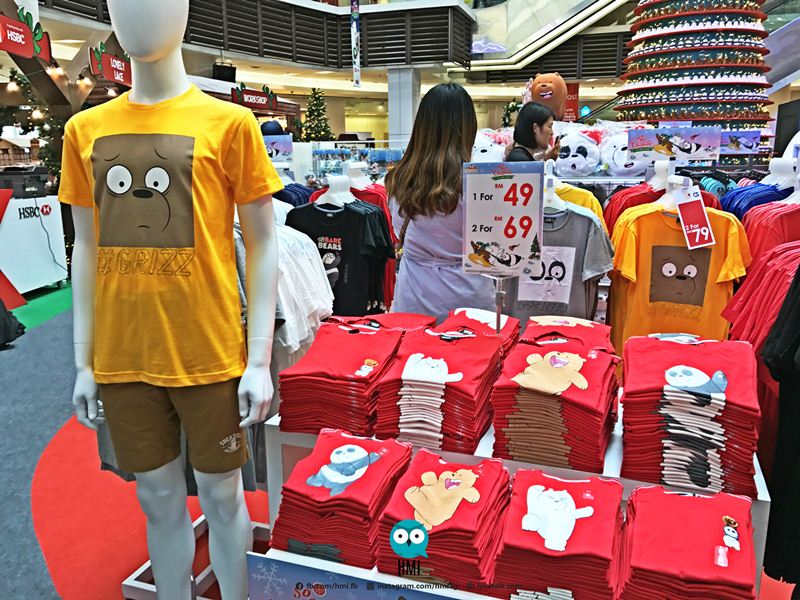 Paradigm Mall「We Bare Bears」聖誕樹公仔！開放讓公眾領養！ - hmitalk.com