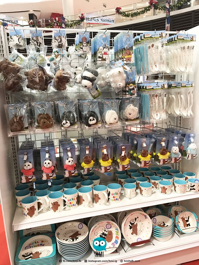 Paradigm Mall「We Bare Bears」聖誕樹公仔！開放讓公眾領養！ - hmitalk.com
