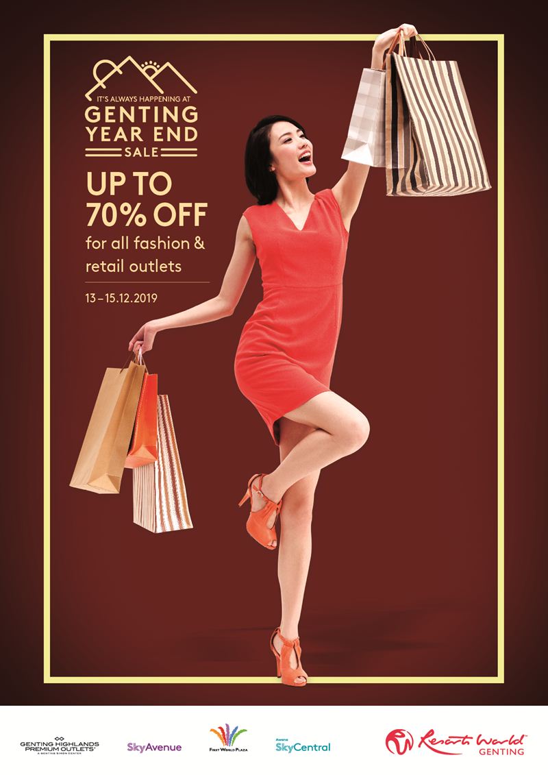 雲頂年終大促銷12月13日開跑!逾150家品牌折扣達70%! - hmitalk.com 雲頂年終大促銷12月13日開跑!逾150家品牌折扣達70%! - hmitalk.com