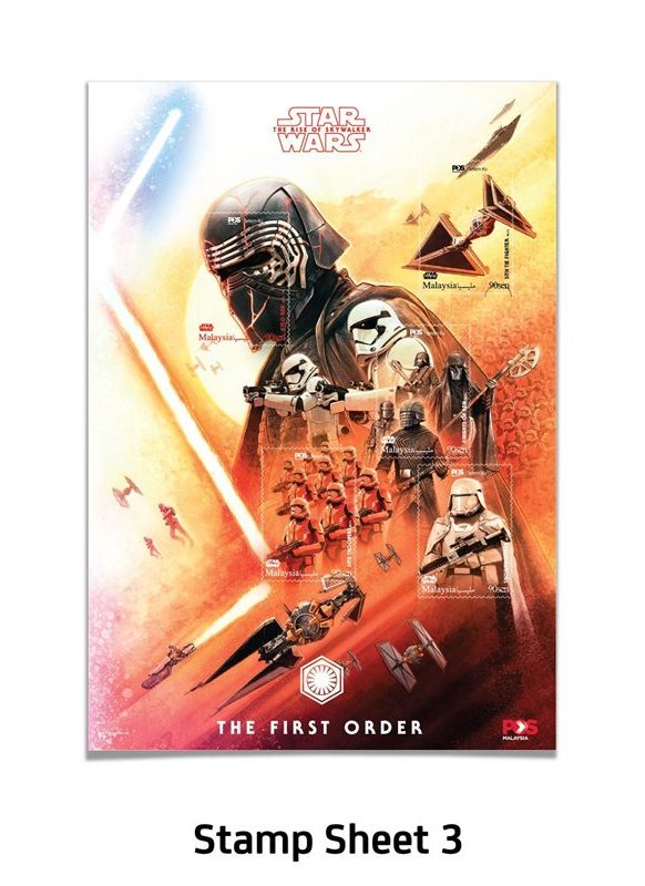 大馬郵政局發行Star Wars限量郵票套組!每set售价RM120 - hmitalk.com 大馬郵政局發行Star Wars限量郵票套組!每set售价RM120 - hmitalk.com